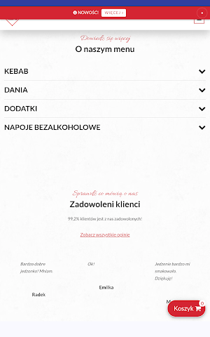 Bafra Kebab Dolna Screenshot 2