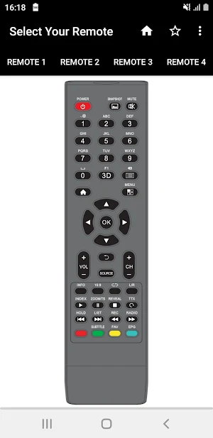 Super General TV Remote Screenshot 3
