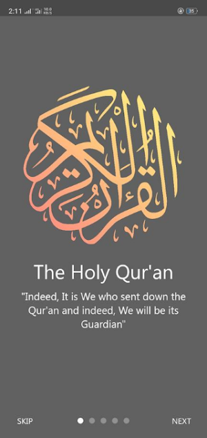 The Holy Qur'an Screenshot 0