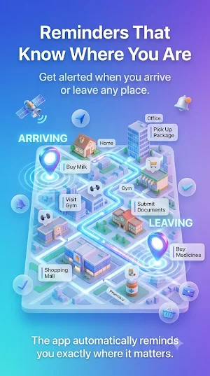 ArriveMinder: Smart Reminders Screenshot 1