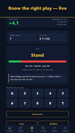 Blackjack Strategy: Counting Screenshot 2