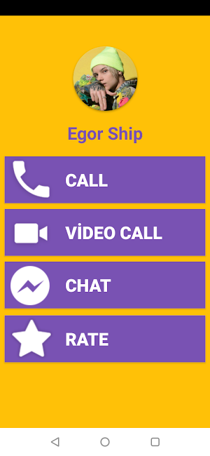 Egor Ship Fake Video Call - Egor Ship Call & Chat Screenshot 0