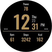 Digital Flow - watch face