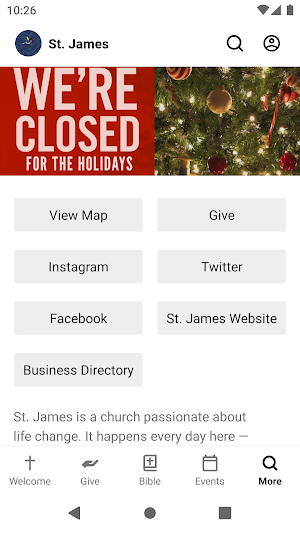 St. James Alpharetta Screenshot 3