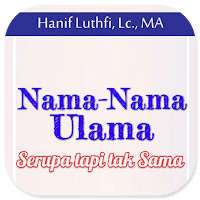 Nama Ulama Serupa Tak Sama