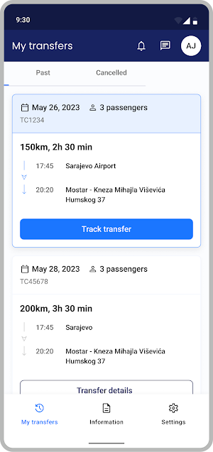 Balkan Transfer - Driver Screenshot 0