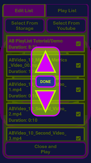 AB PlayList Screenshot 3