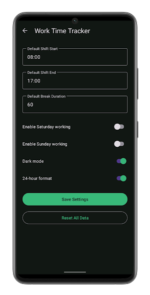 Work Time Tracker Screenshot 0