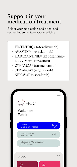 HCC Patient Screenshot 2