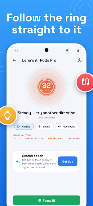 Foundy: Find Lost Bluetooth Screenshot 1