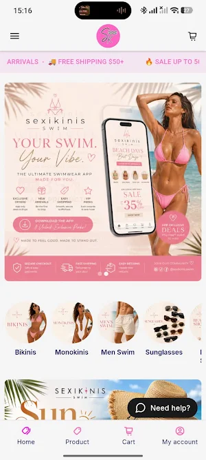 Sexikinis Swim Screenshot 1