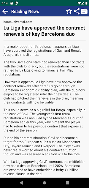 Barcelona Latest News 24/7 Screenshot 1