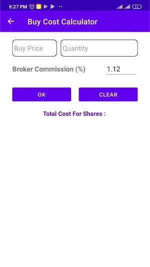 Smart Stock Calculator Screenshot 1