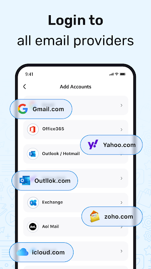 Email Launcher : Smart Mail Screenshot 0
