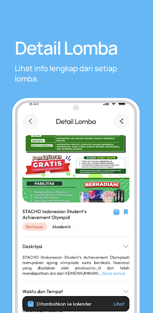 Silomba : Informasi Lomba Screenshot 3