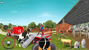 Animal Cargo Transporter Truck Screenshot 0