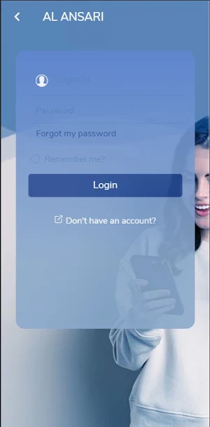 Al Ansari Bank Screenshot 1