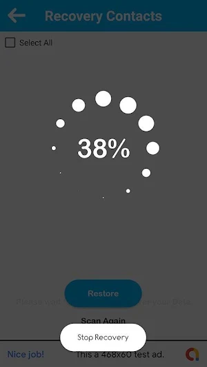contacts backup and restore contact Screenshot 2