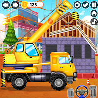 Kids Construction Vehicle Game