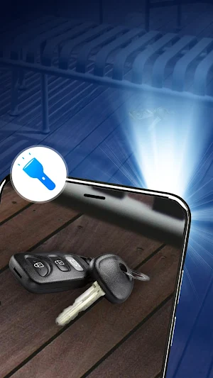 Phone Magnifier & Flashlight Screenshot 0