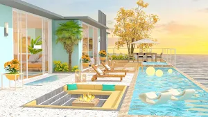 Modern Beach House Design Screenshot 3