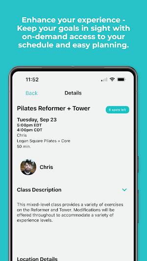 Logan Square Pilates + Core Screenshot 3