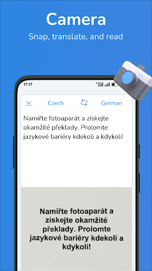Czech-German translator Screenshot 1