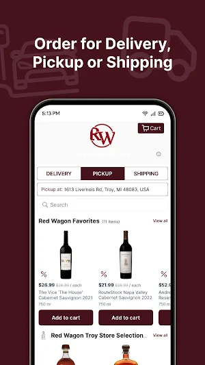 Red Wagon Liquor Screenshot 2