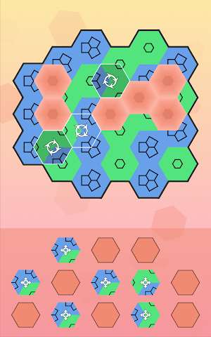 Aurora Hex - Pattern Puzzles Screenshot 0