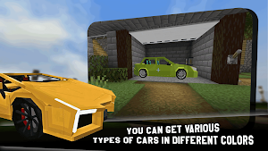 MCPE Vehicles Car Modpack Screenshot 2