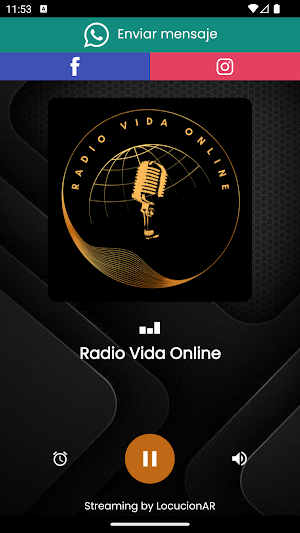 Radio Vida Online Screenshot 0