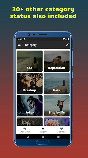Sad Status 😢 And Sad Quotes 😢  With Editor✍️ Screenshot 3