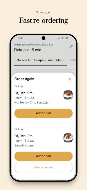 Favorites Bistro Bar Screenshot 3