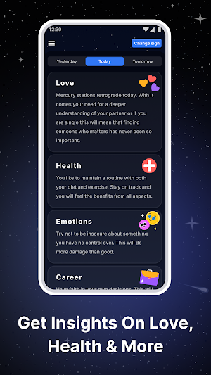 Horoscope Launcher Screenshot 1