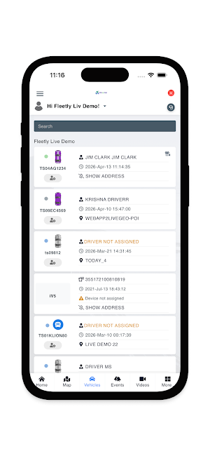 DrivAIntel - Fleet Screenshot 3
