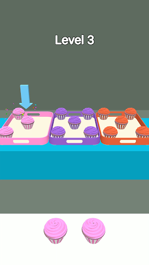 Cupcakes Sort Screenshot 3