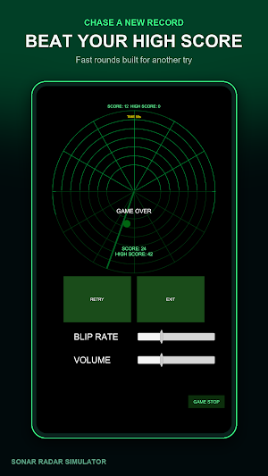 Sonar Radar Simulator Screenshot 2