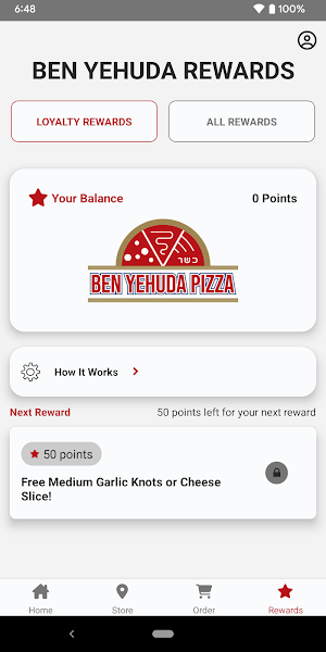 Ben Yehuda Pizza Screenshot 1