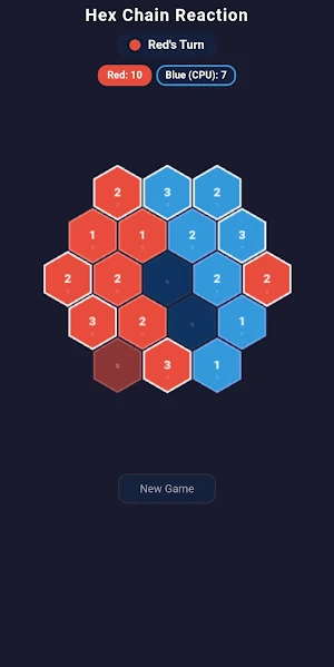 Hex Chain Reaction Screenshot 3