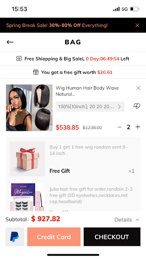 Julia Hair Screenshot 3