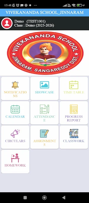 Vivekananda School  Jinnaram Screenshot 1