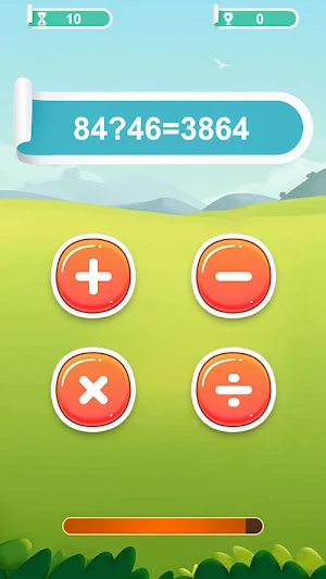 Arithmetic Problems Game Screenshot 1