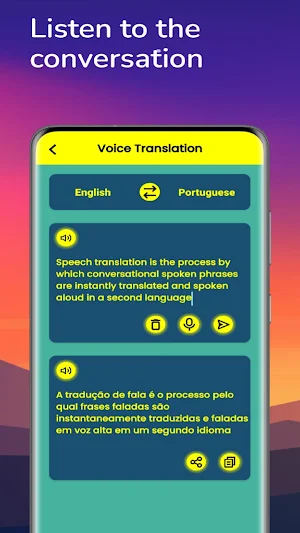 Voice Translate AI SpeakTrans Screenshot 3