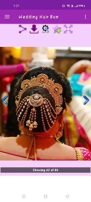 Wedding Hair Bun Screenshot 2