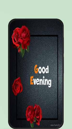 good evening flowers Screenshot 1