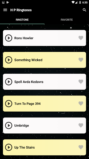 HP Ringtones Free // Offline Screenshot 3