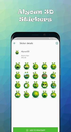 WAStickerApps Emoji Stickers Screenshot 3
