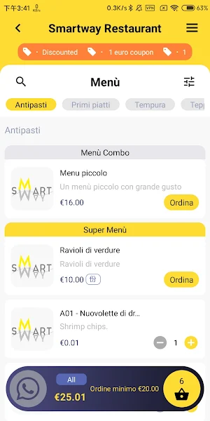 Ordelivery Screenshot 2