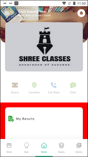 Shree Classes Screenshot 1