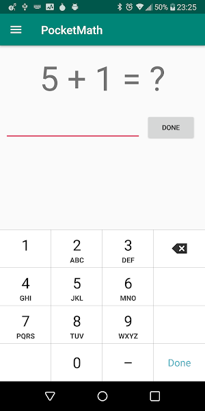 Pocket Math – Mental arithmetic trainer Screenshot 0